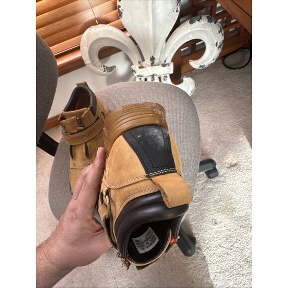 Ralph Lauren Men's Leather Duck Boots Low Top Polo Sport Size 9 - Picture 9 of 12